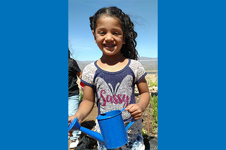 Girl with water pot