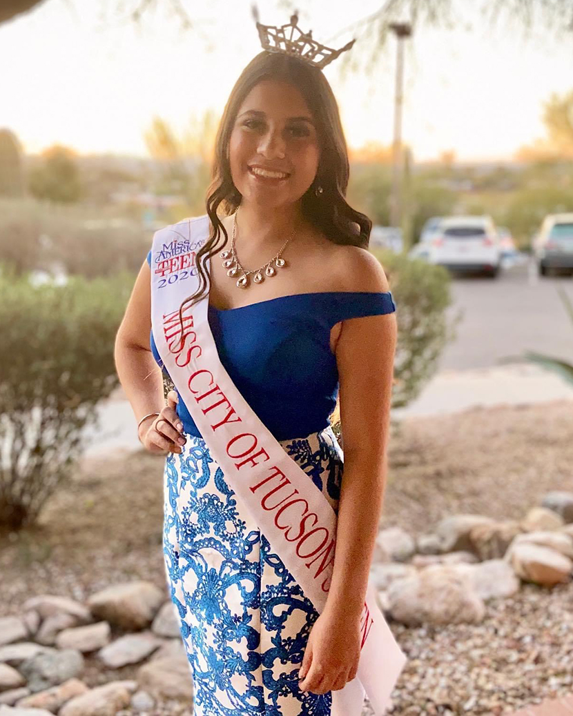 Isabella Valencia is Miss City of Tucson Outstanding Teen