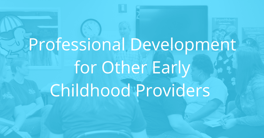 Professional Development for Other Early Childhood Providers