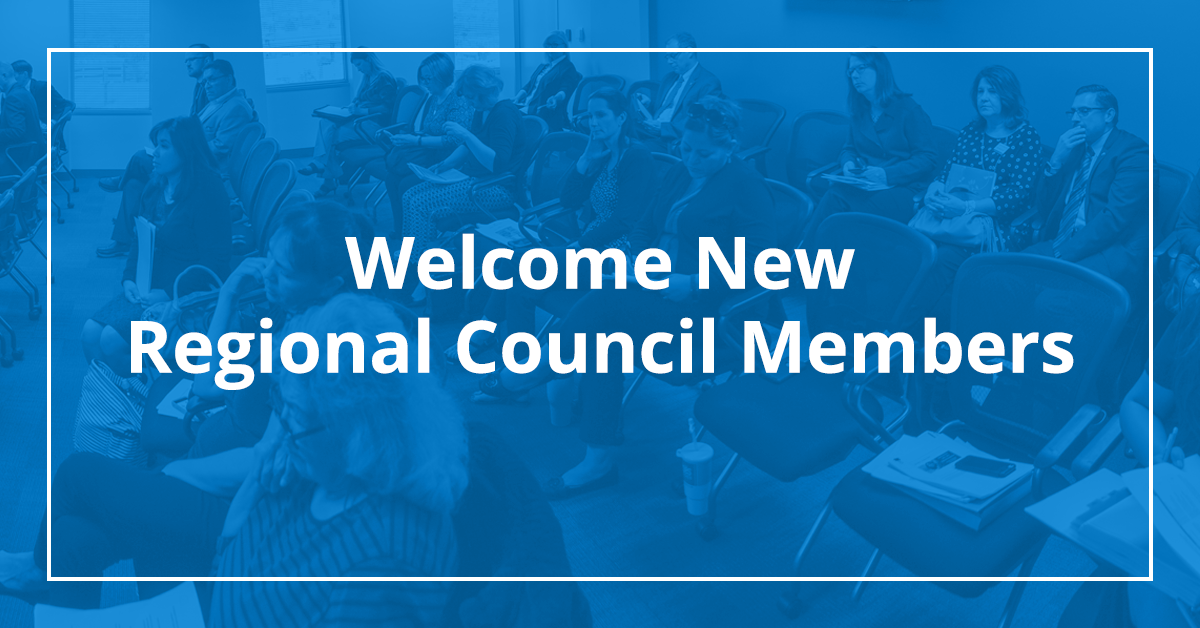 Welcome new regional council members