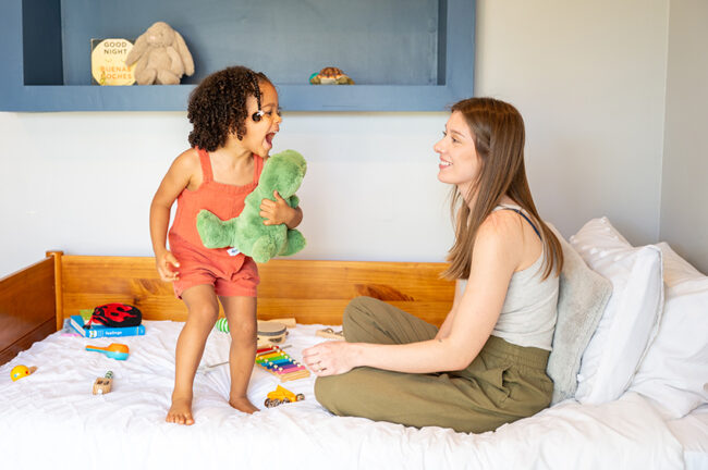 Heloing Toddlers Feel Safe and Secure