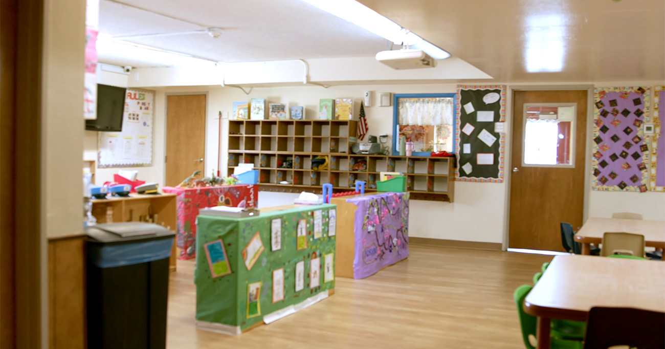 Child care classroom