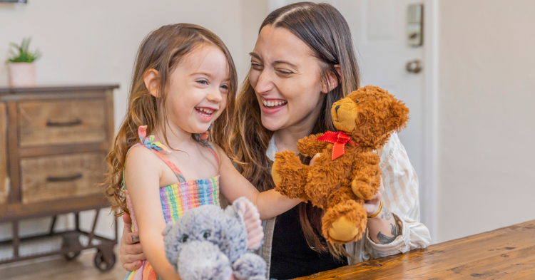 Mother and Child laughing